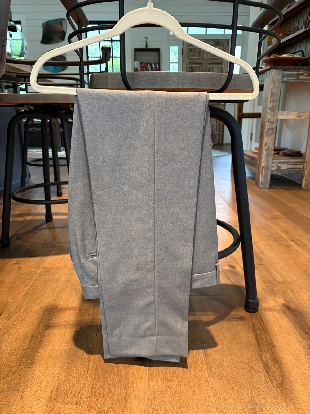 Men's Light Gray suit (blazer and pants)